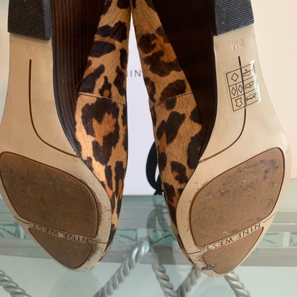 ❌SOLD❌ Nine West Cheetah Print Wedges - Picture 6 of 7